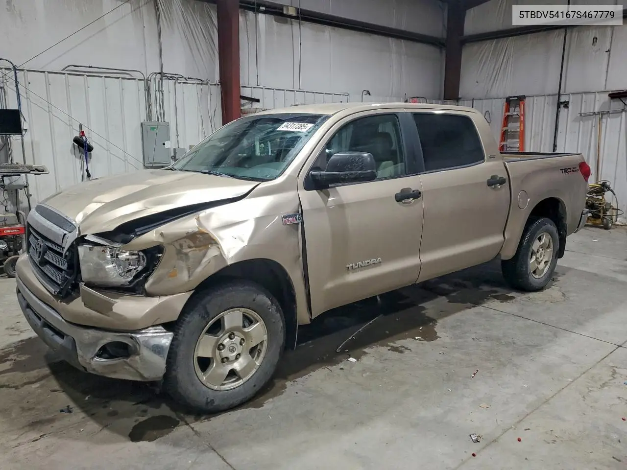 5TBDV54167S467779 2007 Toyota Tundra Crewmax Sr5