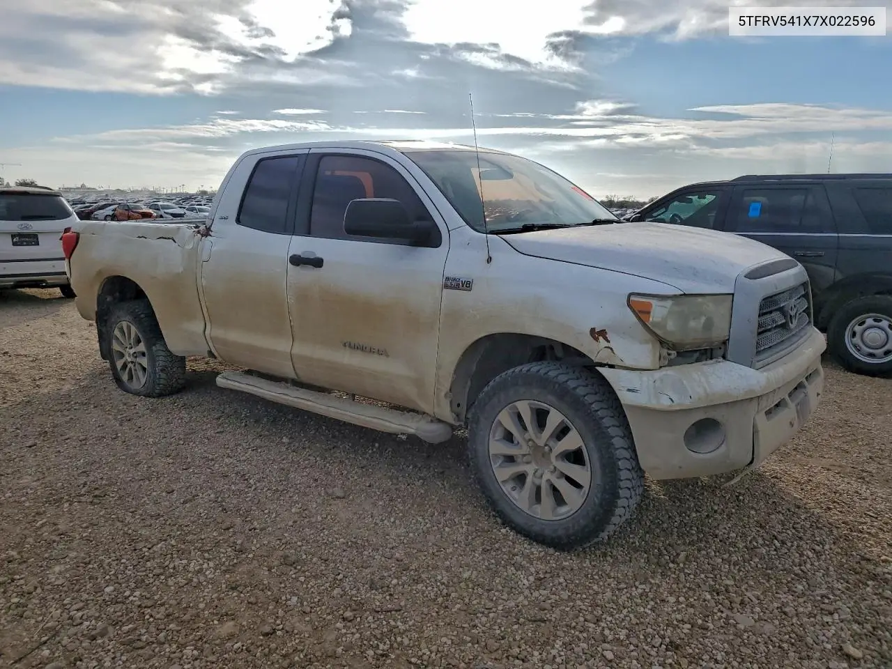 5TFRV541X7X022596 2007 Toyota Tundra Double Cab Sr5