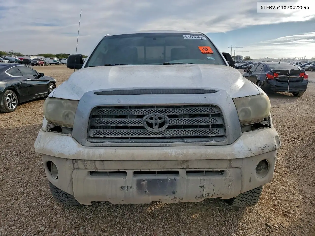 5TFRV541X7X022596 2007 Toyota Tundra Double Cab Sr5