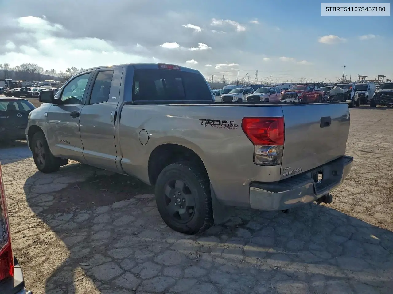 5TBRT54107S457180 2007 Toyota Tundra Double Cab Sr5