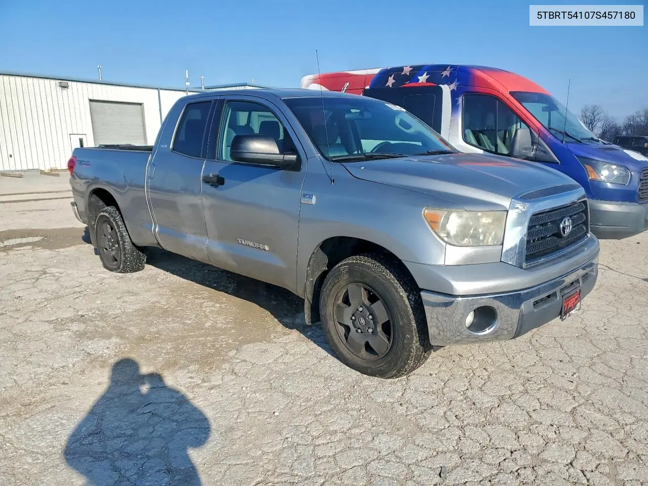 5TBRT54107S457180 2007 Toyota Tundra Double Cab Sr5