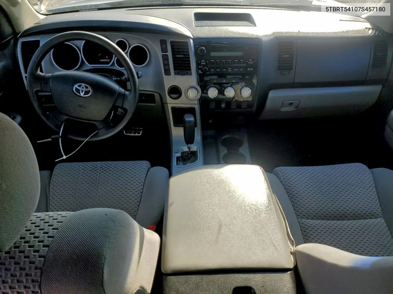 5TBRT54107S457180 2007 Toyota Tundra Double Cab Sr5