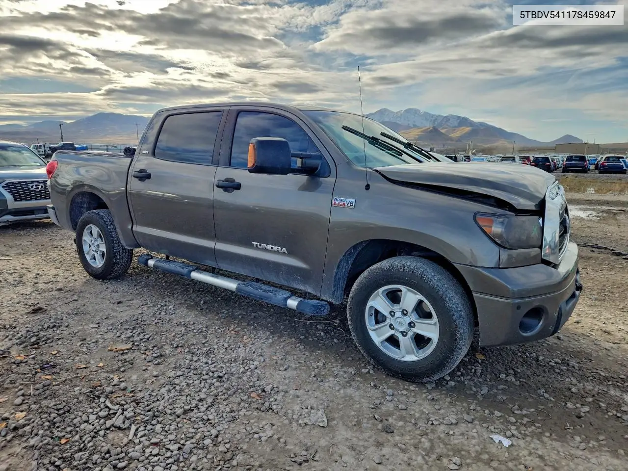 5TBDV54117S459847 2007 Toyota Tundra Crewmax Sr5