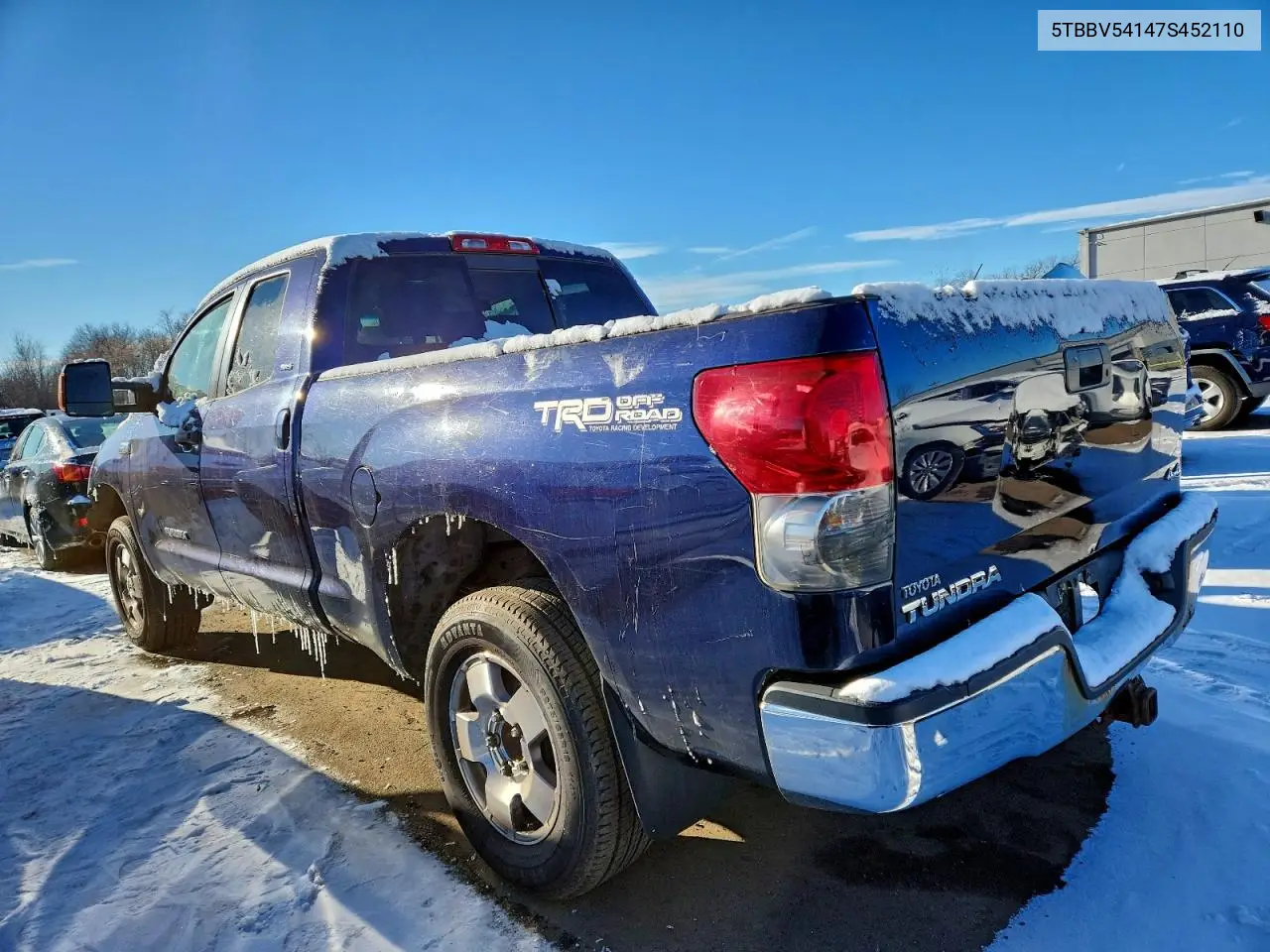 5TBBV54147S452110 2007 Toyota Tundra Double Cab Sr5