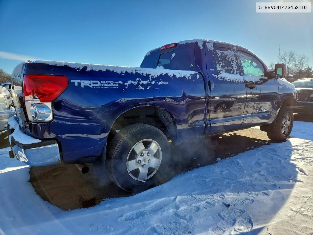 5TBBV54147S452110 2007 Toyota Tundra Double Cab Sr5