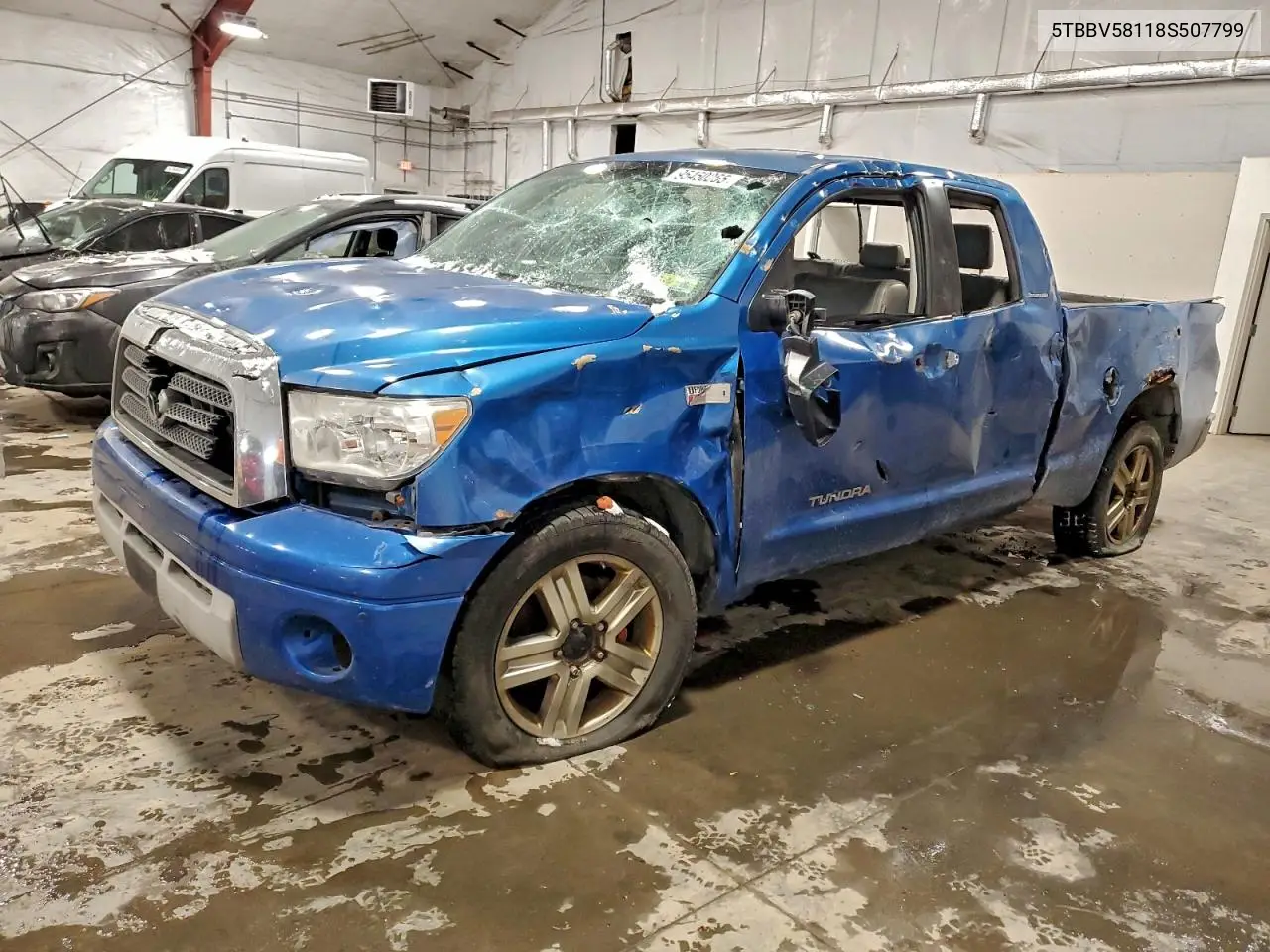 5TBBV58118S507799 2008 Toyota Tundra Double Cab Limited
