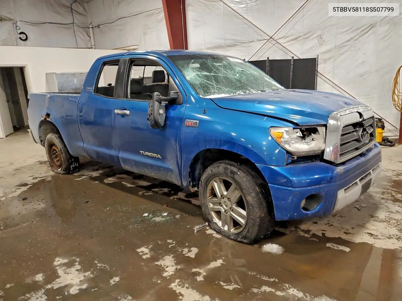5TBBV58118S507799 2008 Toyota Tundra Double Cab Limited