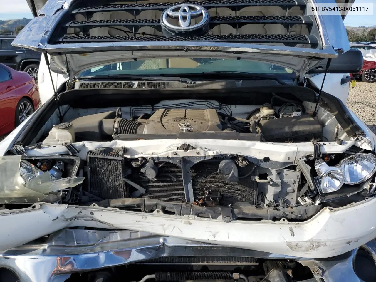 5TFBV54138X051117 2008 Toyota Tundra Double Cab