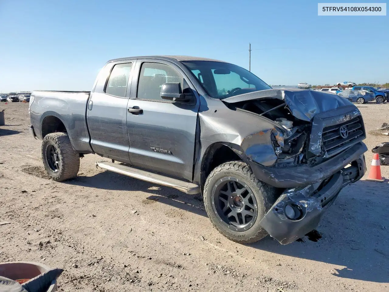 5TFRV54108X054300 2008 Toyota Tundra Double Cab
