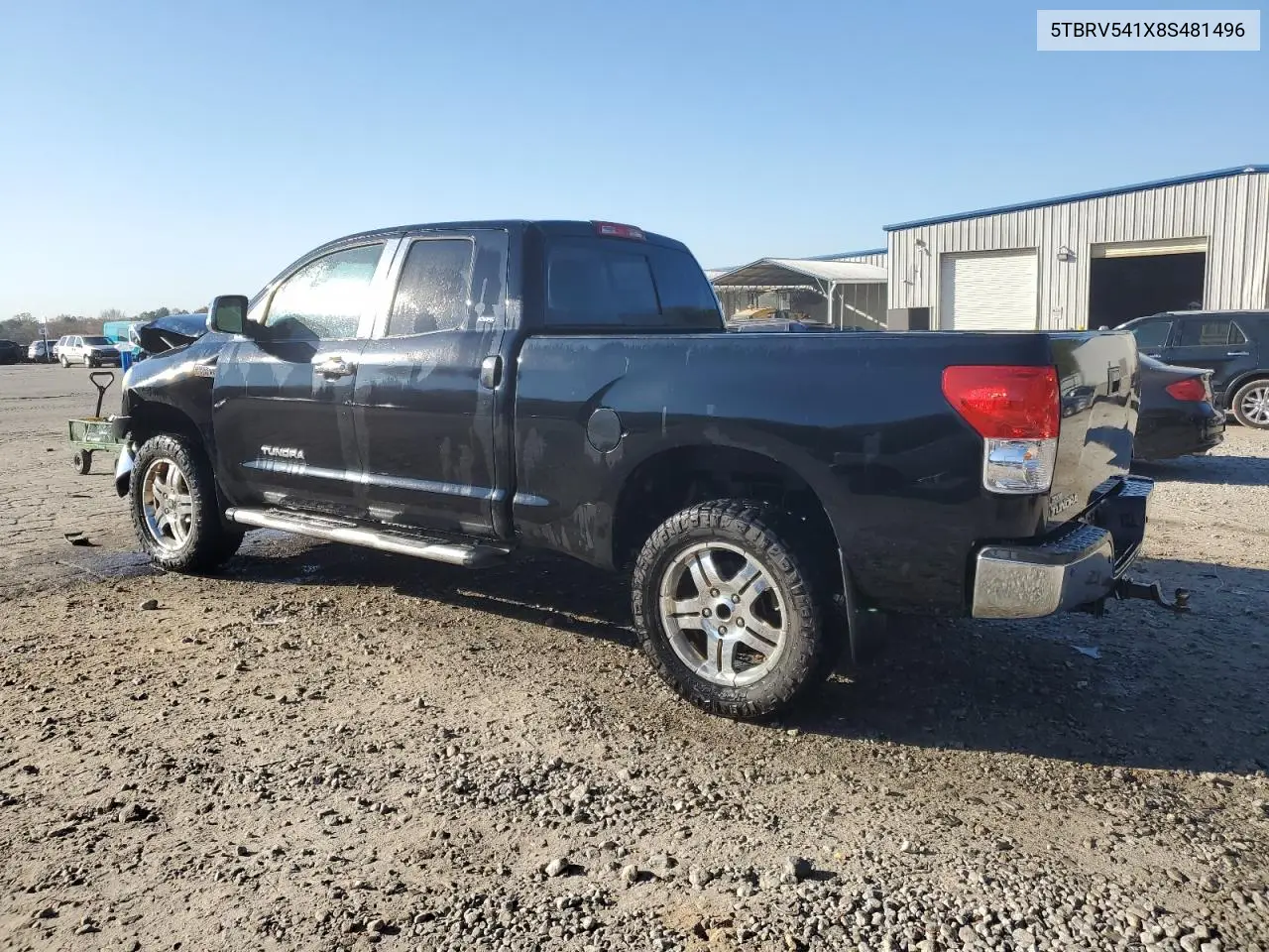 5TBRV541X8S481496 2008 Toyota Tundra Double Cab