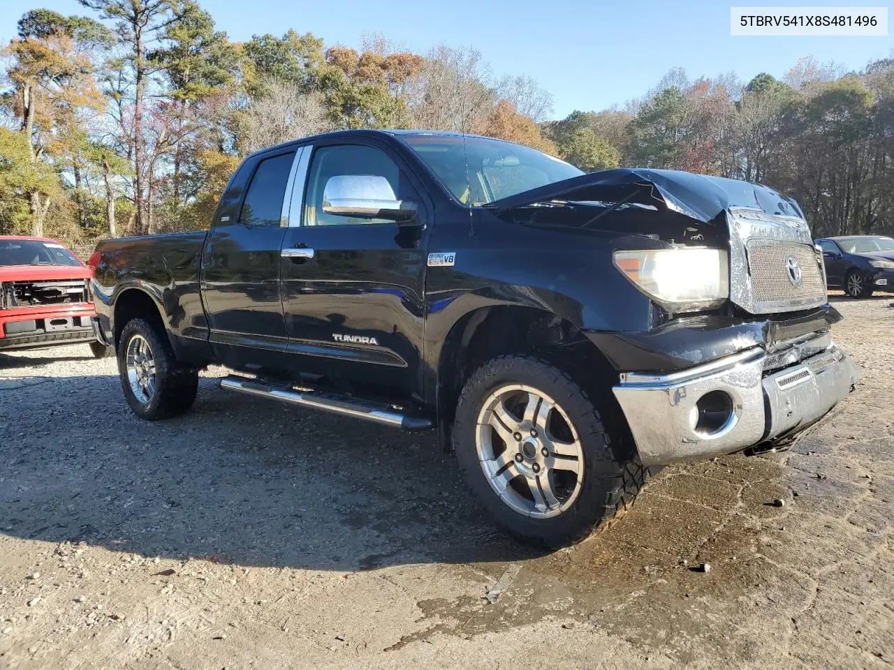 5TBRV541X8S481496 2008 Toyota Tundra Double Cab