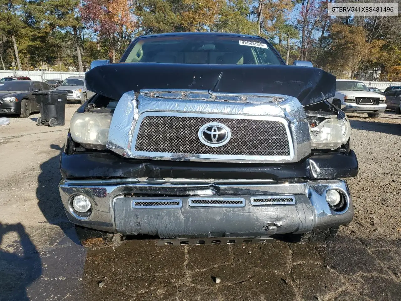 5TBRV541X8S481496 2008 Toyota Tundra Double Cab