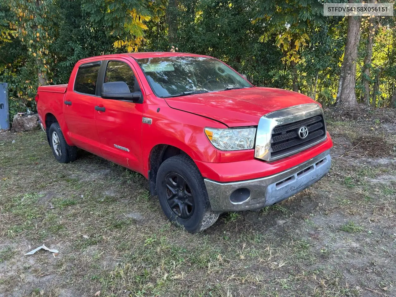 5TFDV54158X056151 2008 Toyota Tundra Crewmax