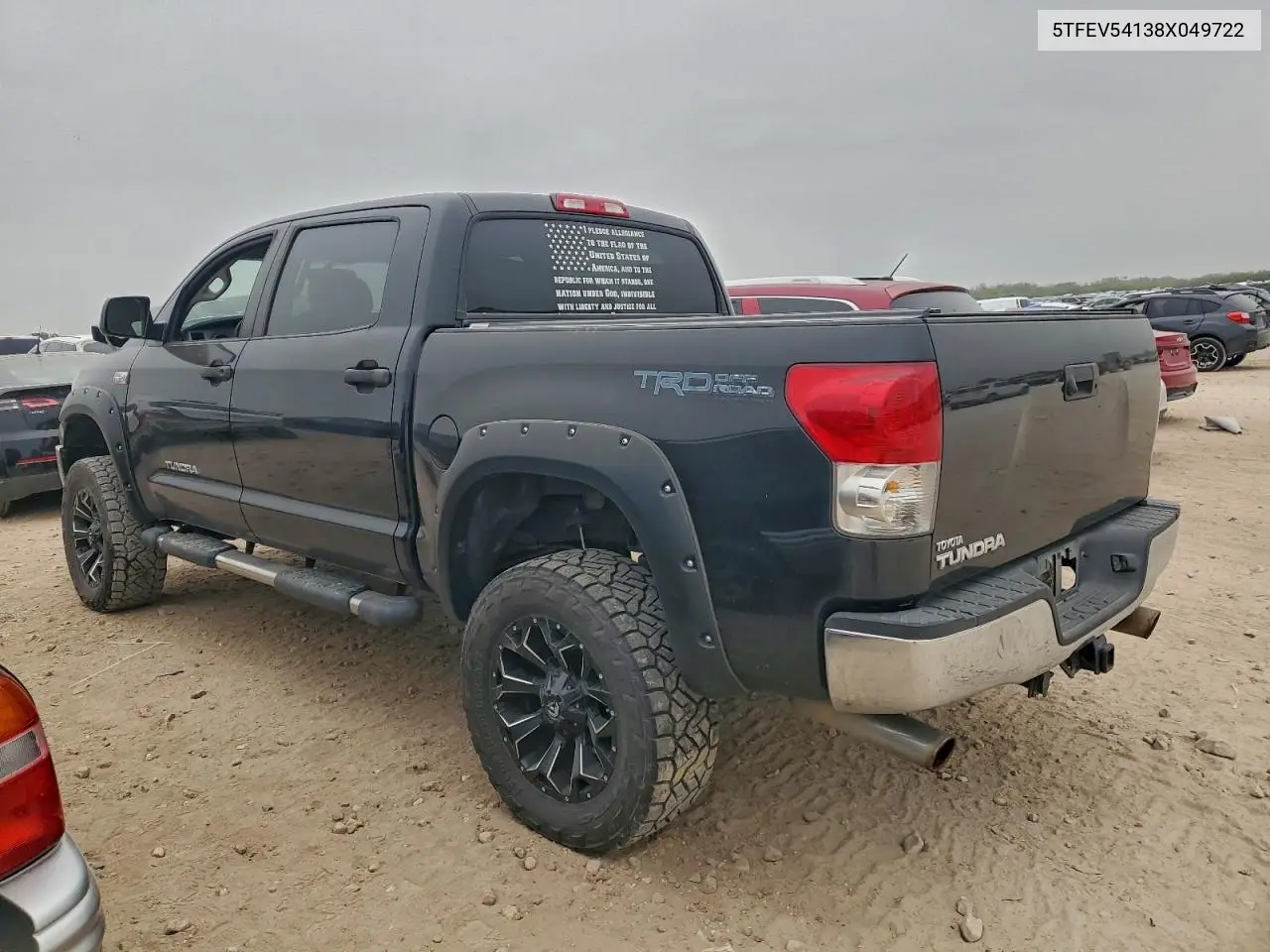 5TFEV54138X049722 2008 Toyota Tundra Crewmax