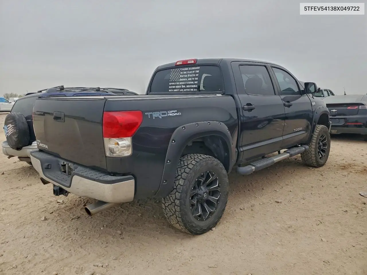 5TFEV54138X049722 2008 Toyota Tundra Crewmax
