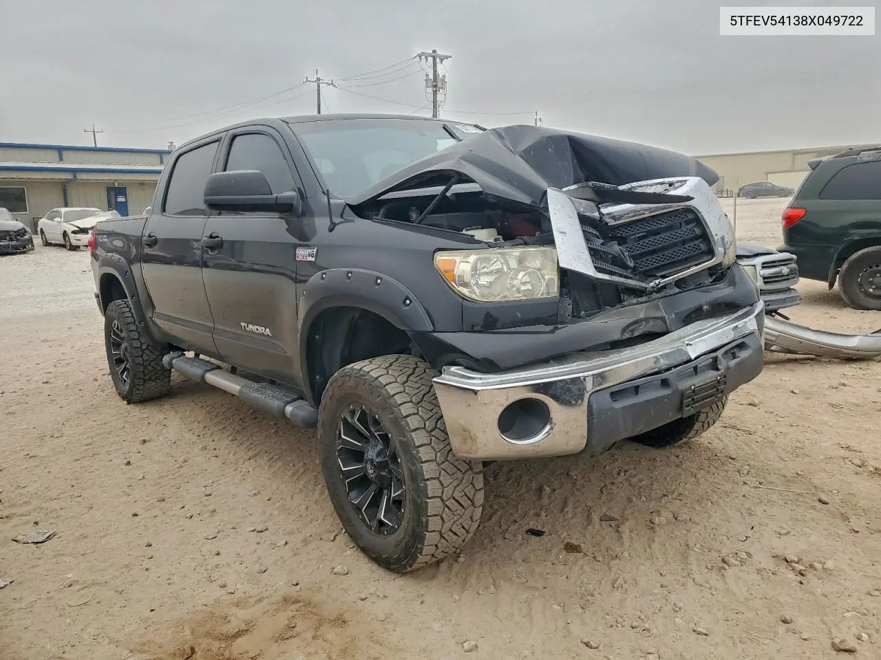 5TFEV54138X049722 2008 Toyota Tundra Crewmax