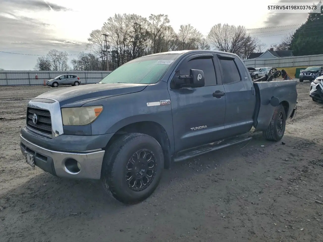 5TFRV54198X037673 2008 Toyota Tundra Double Cab