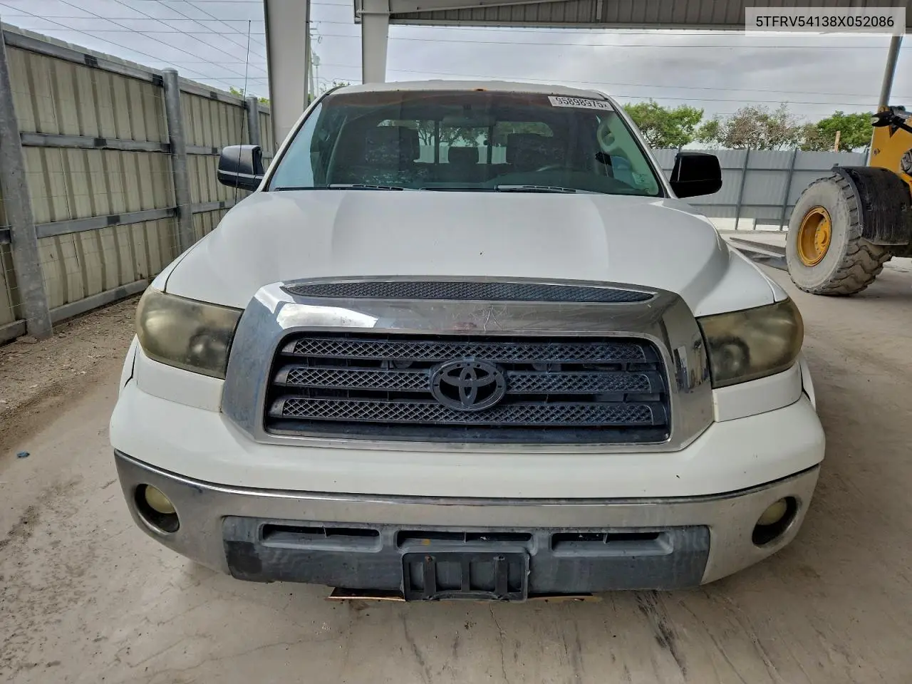 5TFRV54138X052086 2008 Toyota Tundra Double Cab