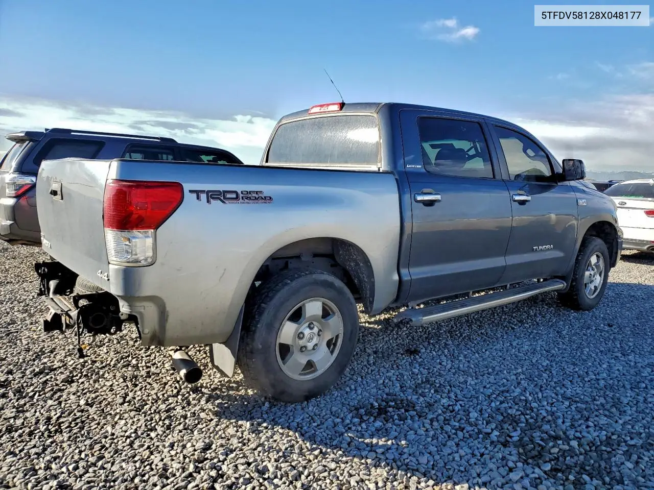 5TFDV58128X048177 2008 Toyota Tundra Crewmax Limited
