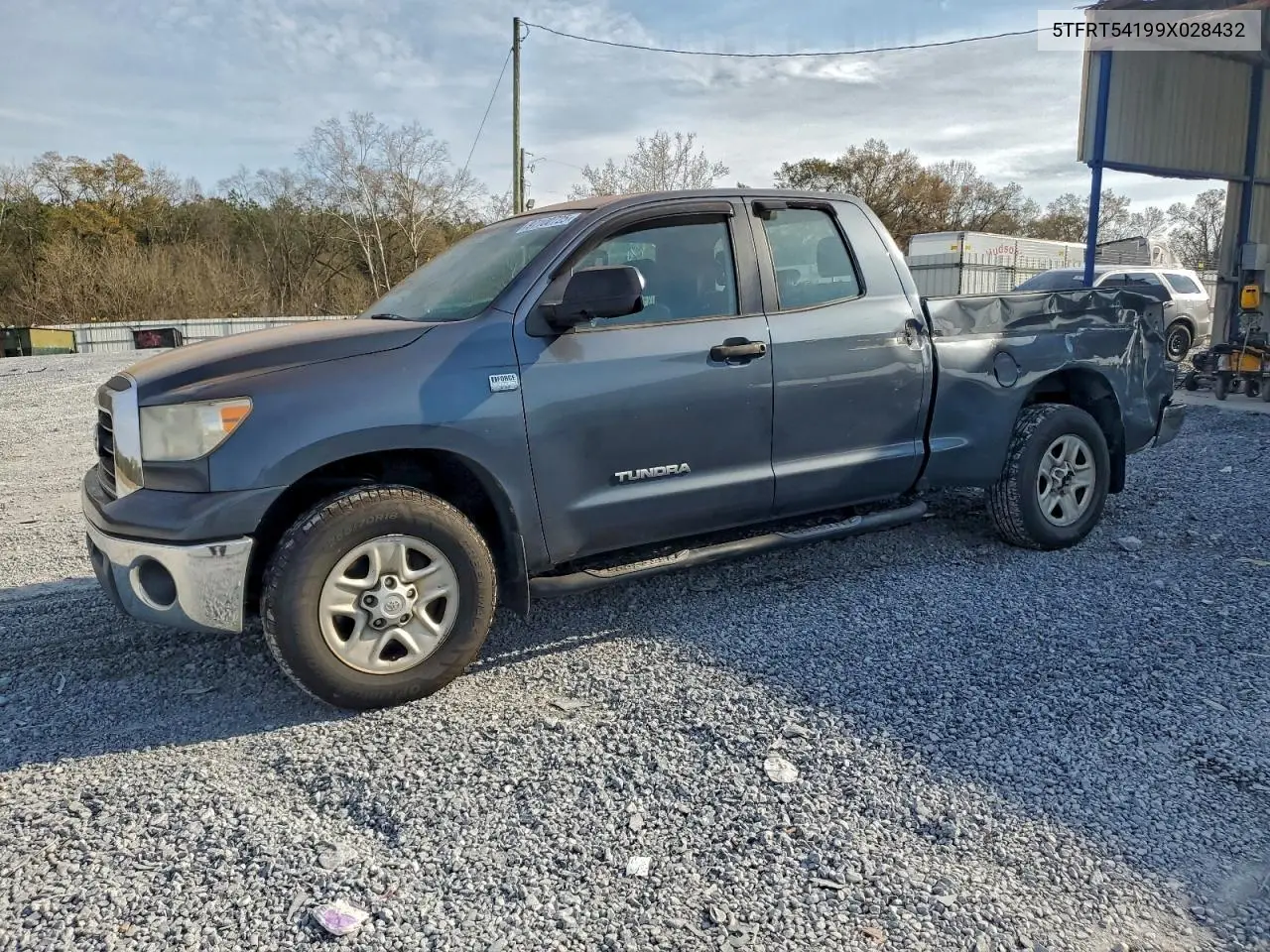 5TFRT54199X028432 2009 Toyota Tundra Double Cab