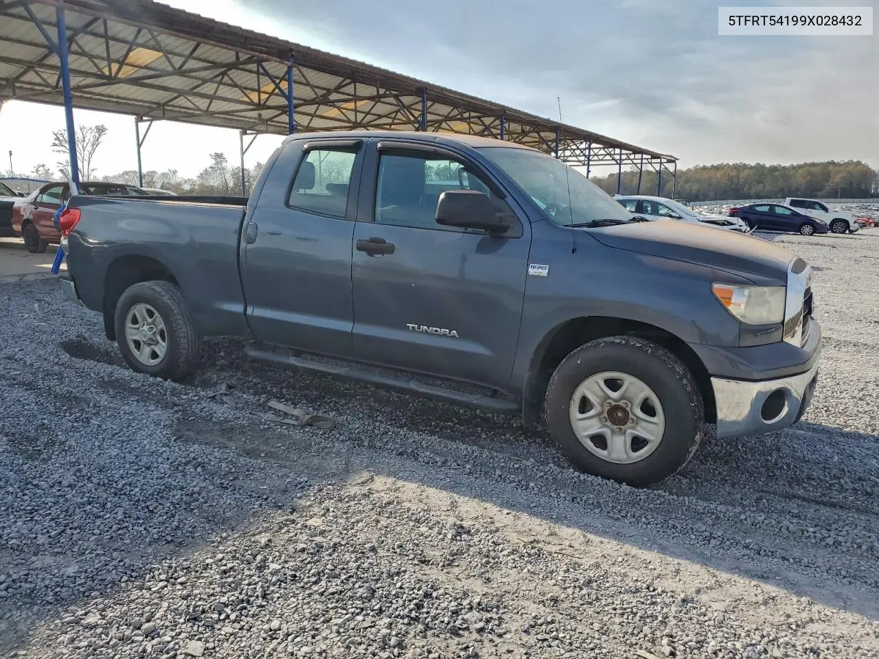 5TFRT54199X028432 2009 Toyota Tundra Double Cab