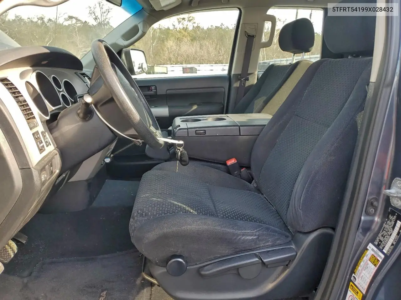 5TFRT54199X028432 2009 Toyota Tundra Double Cab