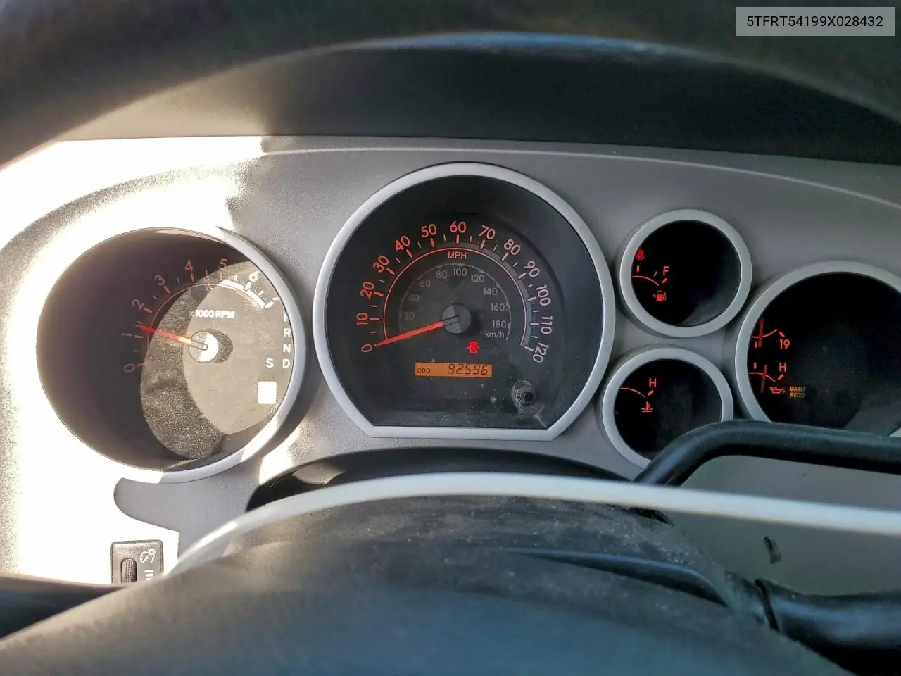 5TFRT54199X028432 2009 Toyota Tundra Double Cab