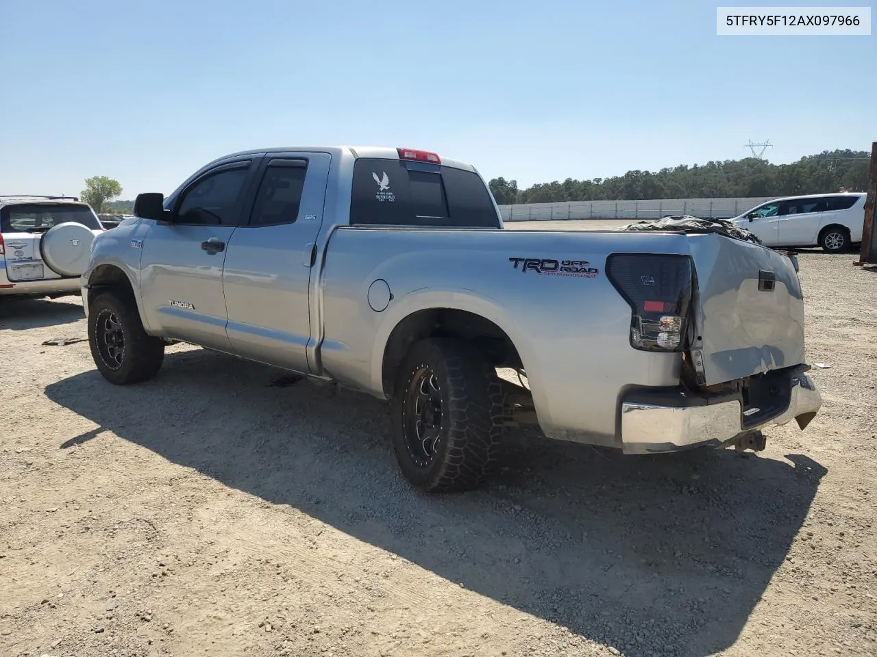 2010 Toyota Tundra Double Cab Sr5 VIN: 5TFRY5F12AX097966 Lot: 66725264