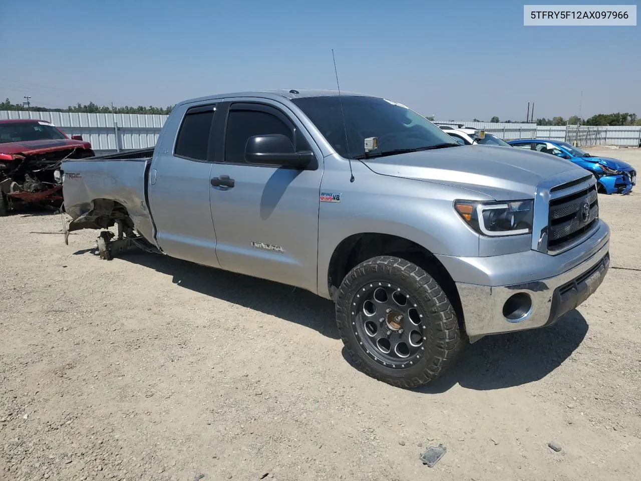 2010 Toyota Tundra Double Cab Sr5 VIN: 5TFRY5F12AX097966 Lot: 66725264