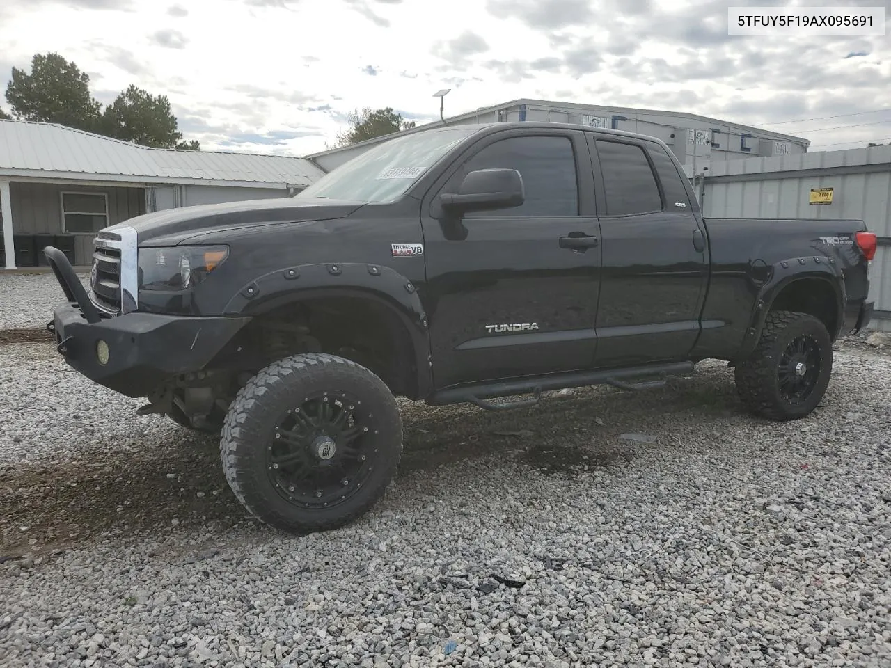 2010 Toyota Tundra Double Cab Sr5 VIN: 5TFUY5F19AX095691 Lot: 69719494