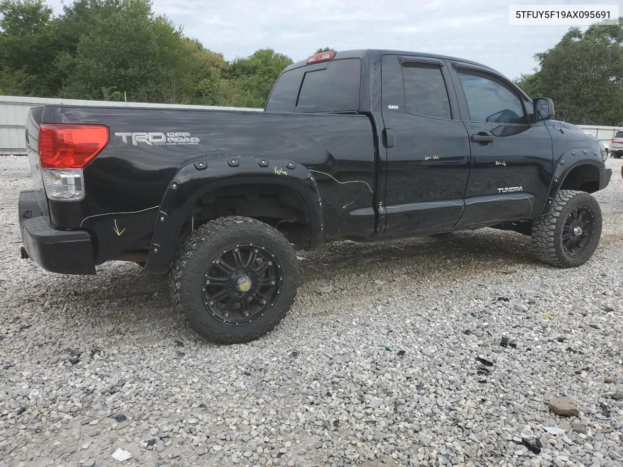 2010 Toyota Tundra Double Cab Sr5 VIN: 5TFUY5F19AX095691 Lot: 69719494