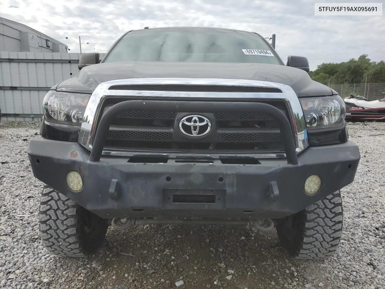 2010 Toyota Tundra Double Cab Sr5 VIN: 5TFUY5F19AX095691 Lot: 69719494