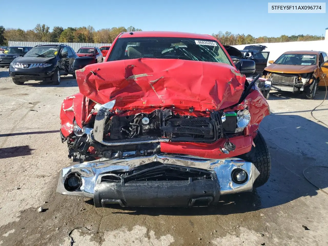 5TFEY5F11AX096774 2010 Toyota Tundra Crewmax Sr5