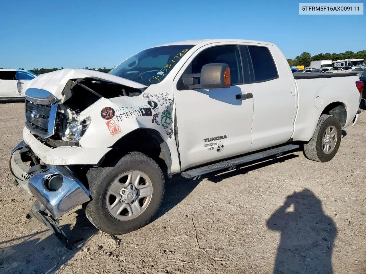 5TFRM5F16AX009111 2010 Toyota Tundra Double Cab Sr5