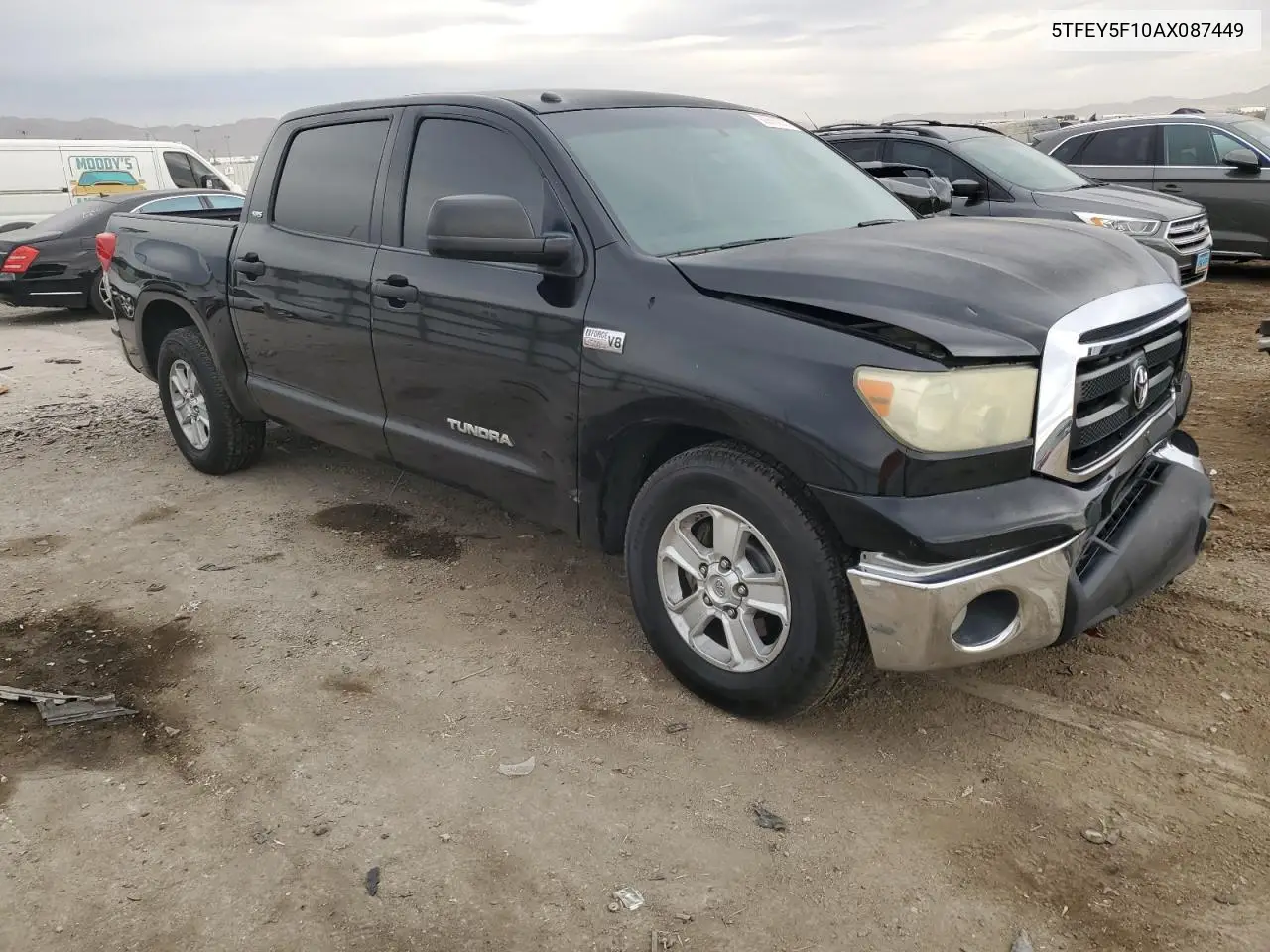 5TFEY5F10AX087449 2010 Toyota Tundra Crewmax Sr5