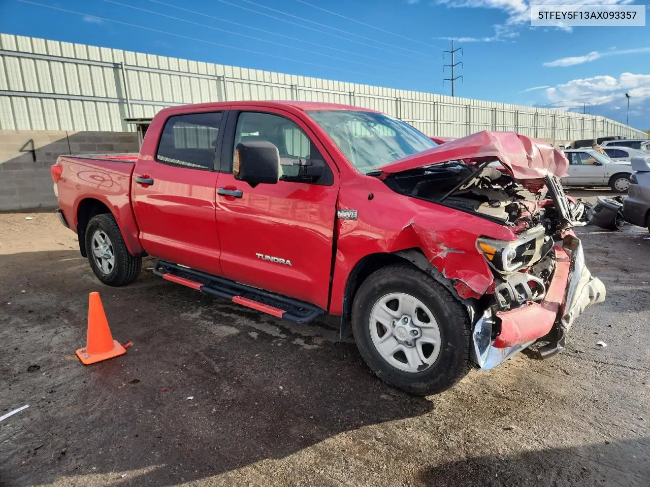 5TFEY5F13AX093357 2010 Toyota Tundra Crewmax Sr5