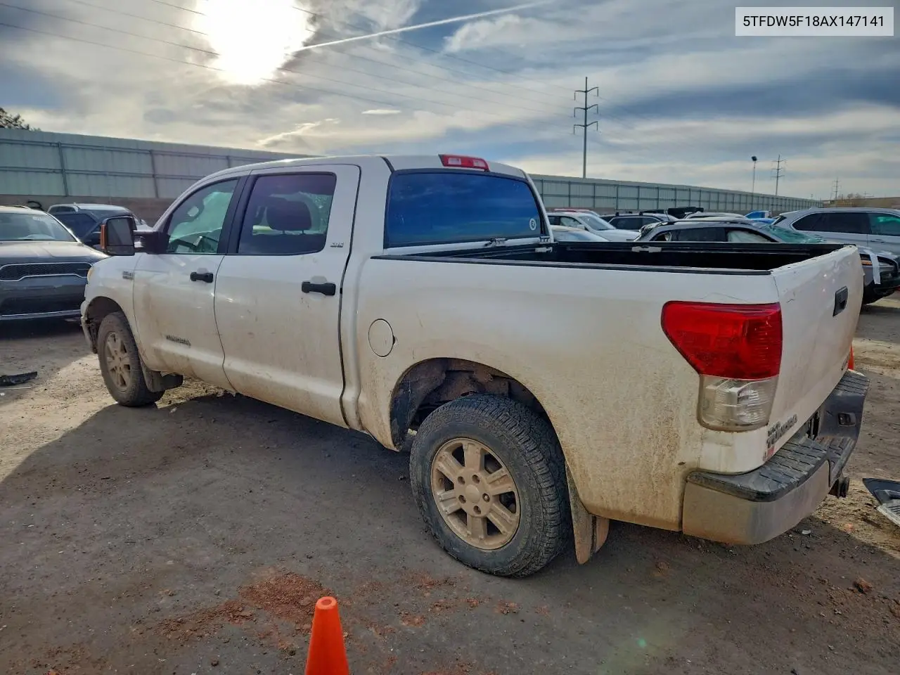 5TFDW5F18AX147141 2010 Toyota Tundra Crewmax Sr5