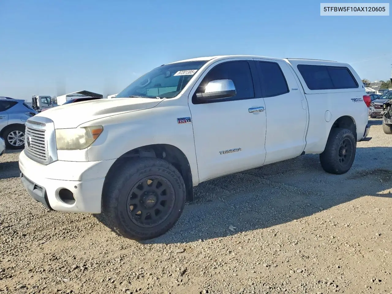 5TFBW5F10AX120605 2010 Toyota Tundra Double Cab Limited