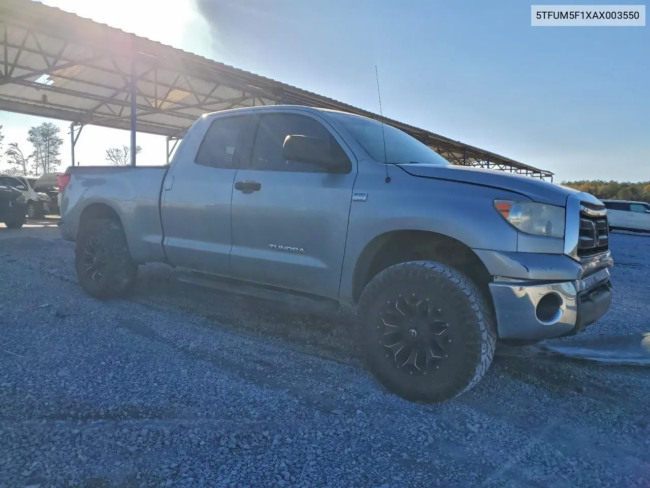 5TFUM5F1XAX003550 2010 Toyota Tundra Double Cab Sr5
