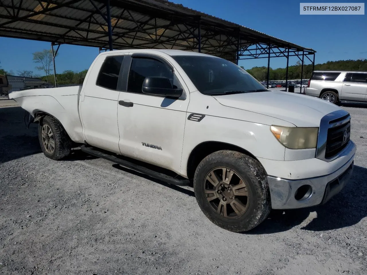 2011 Toyota Tundra Double Cab Sr5 VIN: 5TFRM5F12BX027087 Lot: 49798814