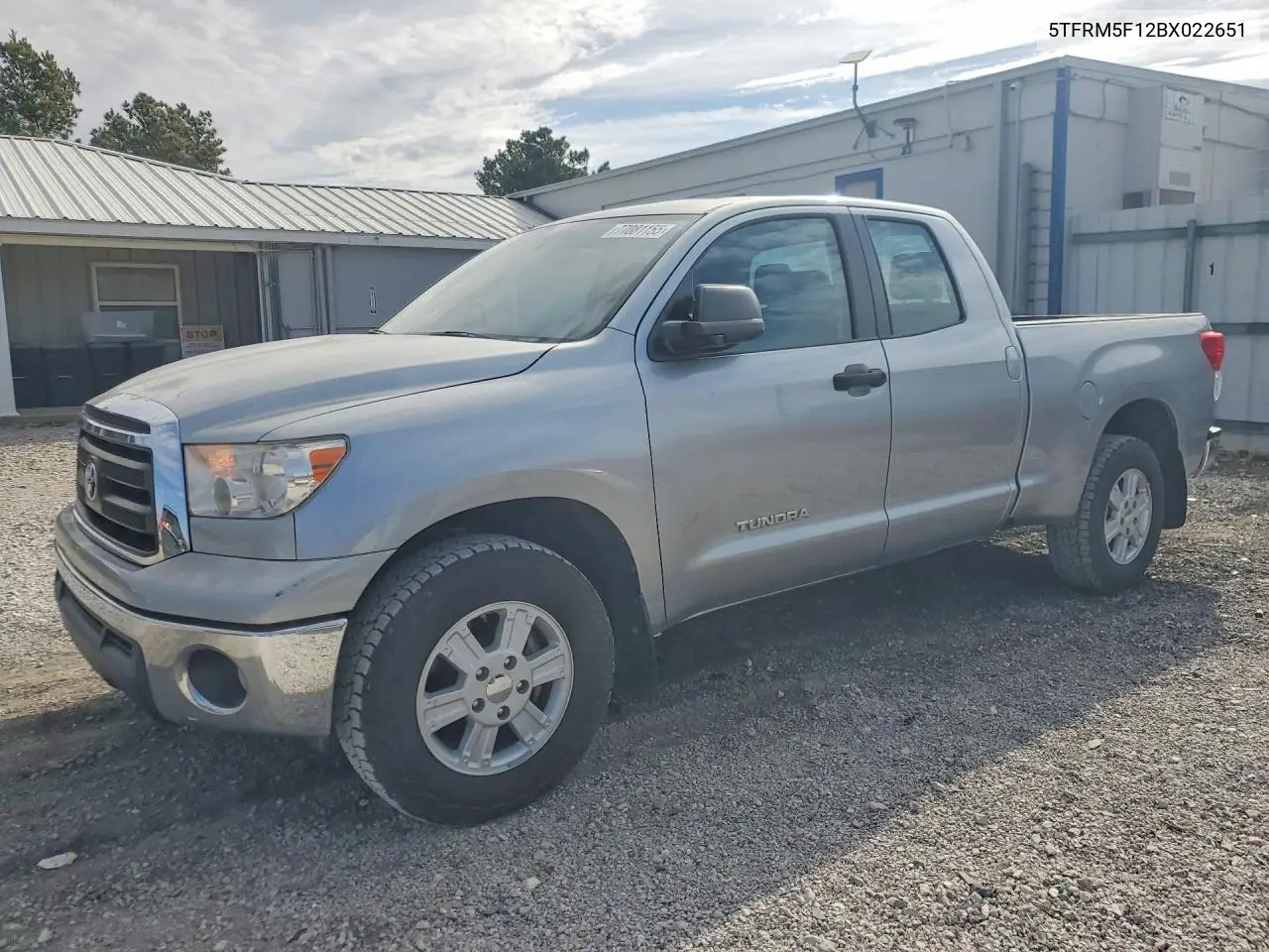 5TFRM5F12BX022651 2011 Toyota Tundra Double Cab Sr5