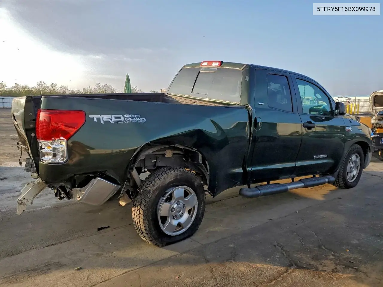 5TFRY5F16BX099978 2011 Toyota Tundra Double Cab Sr5