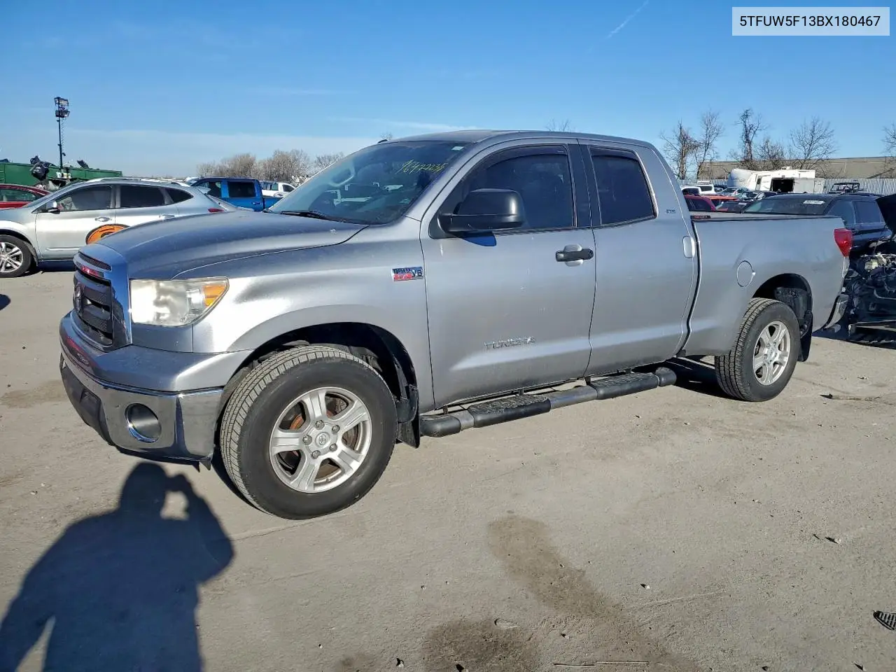 5TFUW5F13BX180467 2011 Toyota Tundra Double Cab Sr5