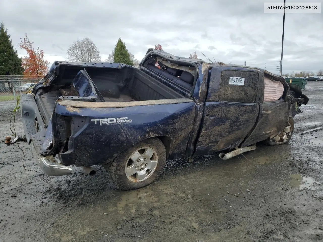 5TFDY5F15CX228613 2012 Toyota Tundra Crewmax Sr5