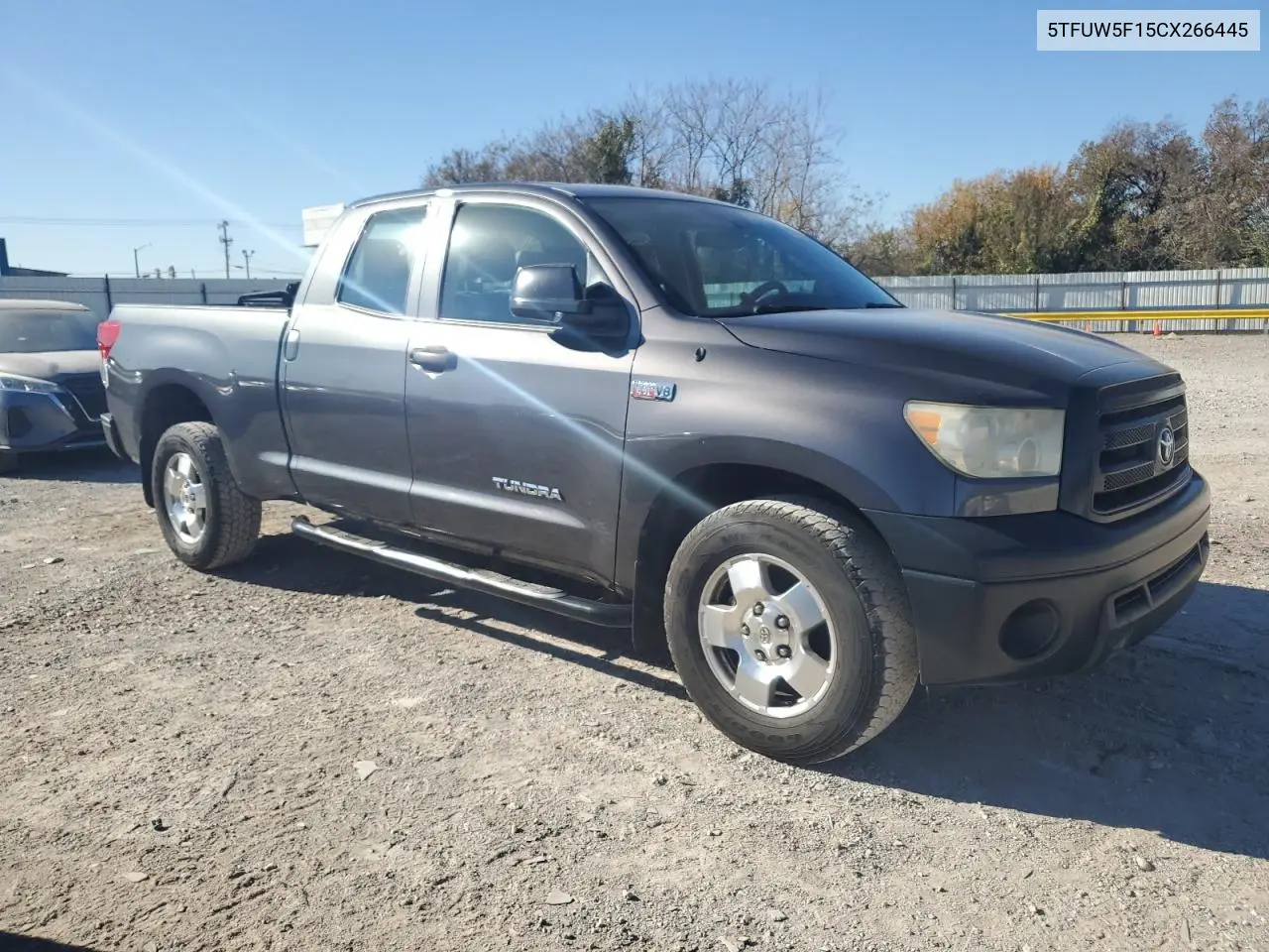 5TFUW5F15CX266445 2012 Toyota Tundra Double Cab Sr5