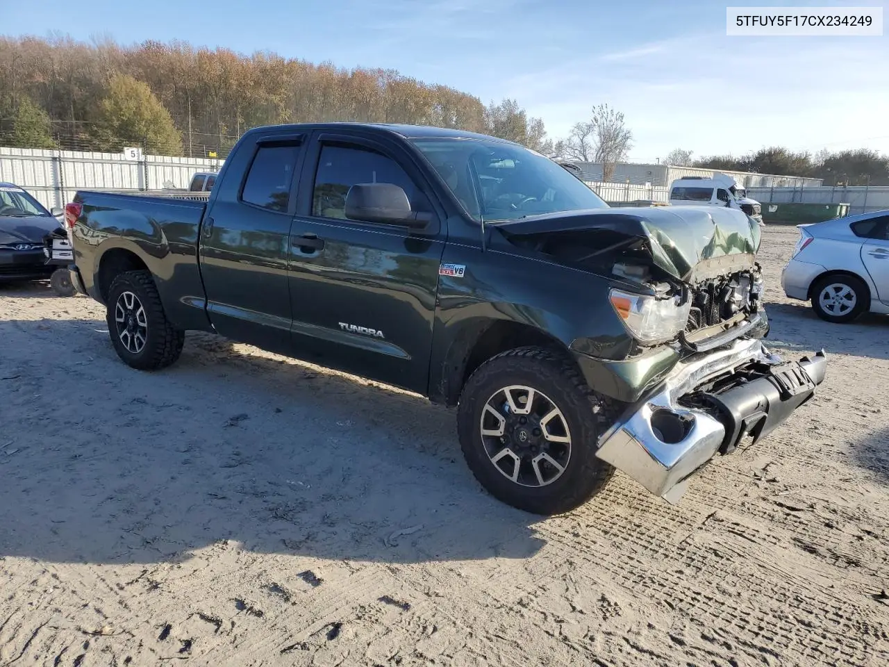 5TFUY5F17CX234249 2012 Toyota Tundra Double Cab Sr5