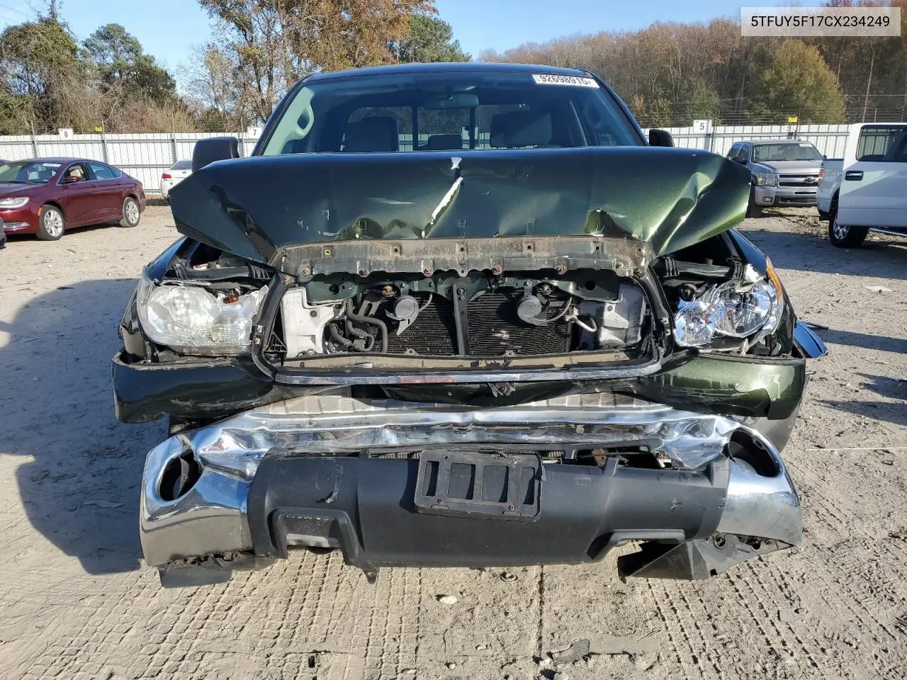 5TFUY5F17CX234249 2012 Toyota Tundra Double Cab Sr5