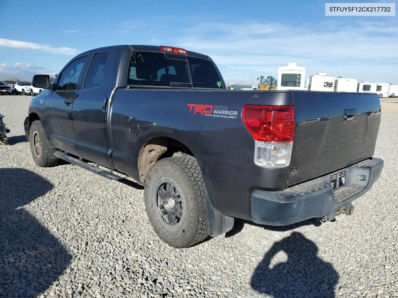 5TFUY5F12CX217732 2012 Toyota Tundra Double Cab Sr5