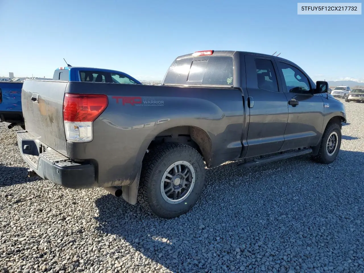 5TFUY5F12CX217732 2012 Toyota Tundra Double Cab Sr5
