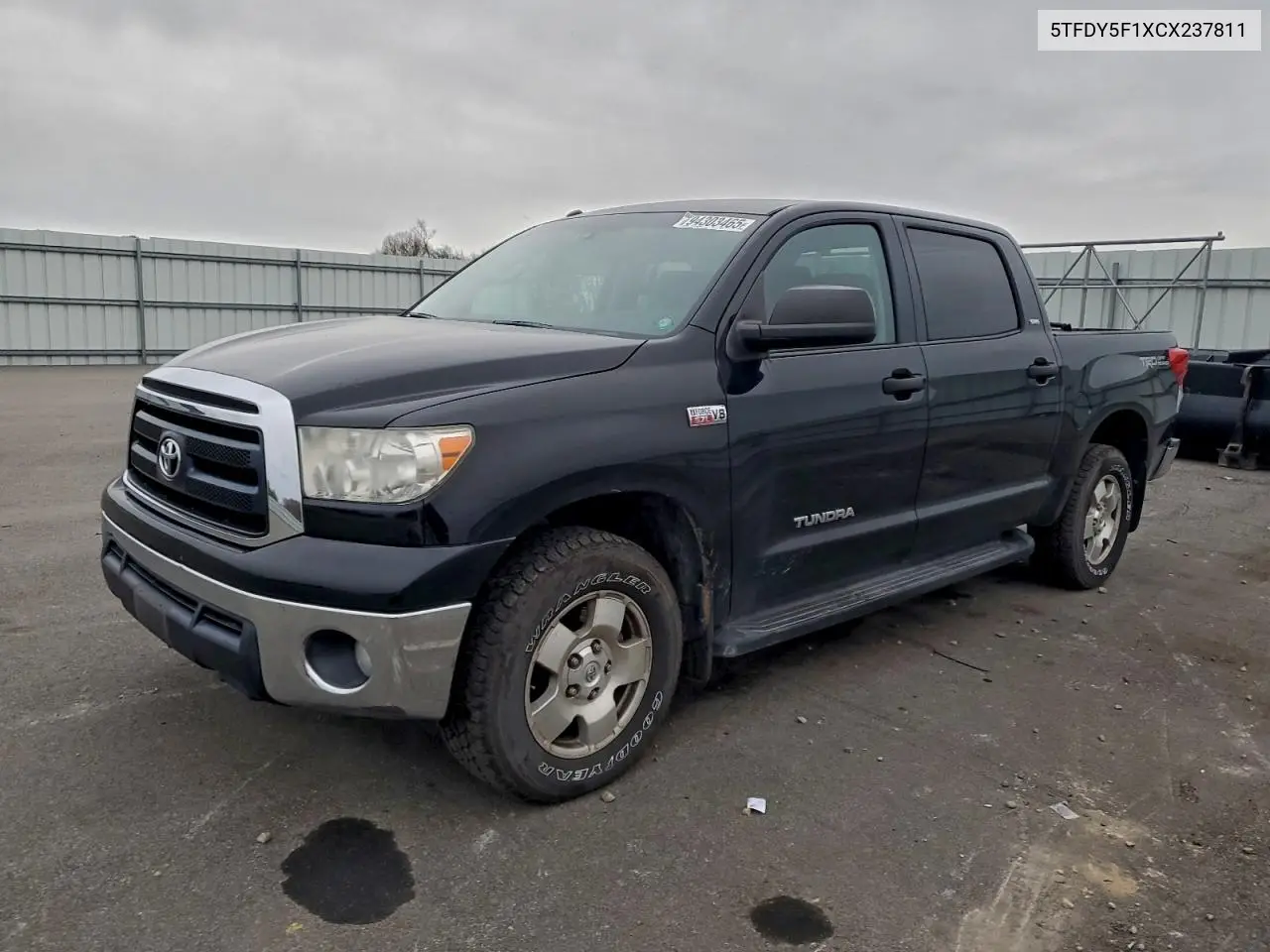 5TFDY5F1XCX237811 2012 Toyota Tundra Crewmax Sr5